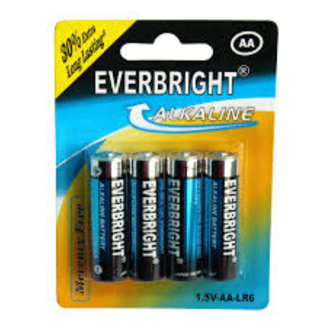 EVERBRIGHT AA 2PACK BATTERY LR6